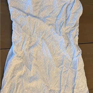 Brandy Melville Light Blue Floral Dress